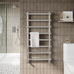 jerrah chrome designer towel radiator