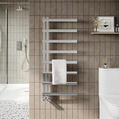 aghasi chrome designer towel radiator