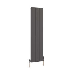 barkah anthracite aluminium vertical radiator