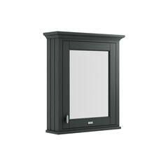 bayswater victrion 600 traditional mirror cabinet in dark lead