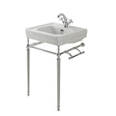 bayswater victrion traditional basin washstand with optional towel rail