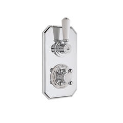 bayswater victrion chrome concealed shower valve one outlet