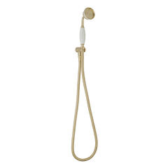 bayswater victrion brushed gold wall mounted handshower set