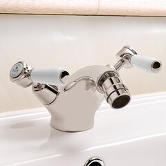 bayswater victrion nickel lever mono bidet mixer tap
