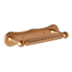 bayswater victrion traditional brushed copper toilet roll holder