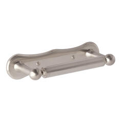bayswater victrion traditional brushed nickel toilet roll holder