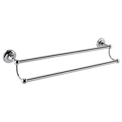 bayswater victrion chrome double towel rail