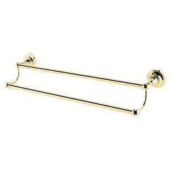 bayswater victrion gold double towel rail
