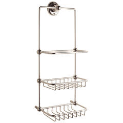 bayswater victrion nickel shower tidy