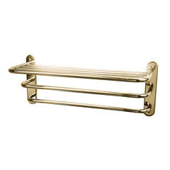 bayswater victrion gold 3 tier towel rack