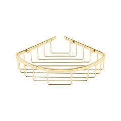 bayswater victrion gold corner shower basket