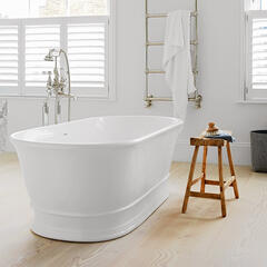 bc designs aurelius 1700 white freestanding bath
