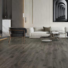 greta grove click vinyl multilayer bathroom flooring grey oak