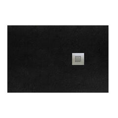 alan 1400 rectangular black slate tray 26mm