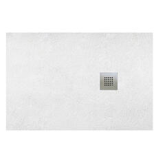 alan 1400 rectangular white slate tray 26mm