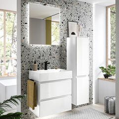 pelipal pcon select i 600mm vanity unit with azzurra basin