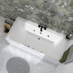 turin super deep 1700x800 6 jets whirlpool bath black jets