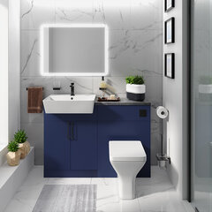 oliver 1100 navy blue fitted furniture unit black