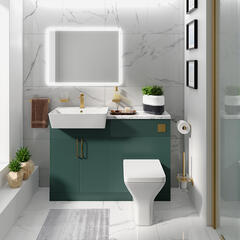 oliver green 1100 fitted furniture unit gold