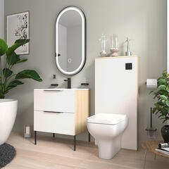 alani 600 cloakroom suite floor toilet sand