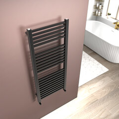 glade radiator matt black 1200 x 500