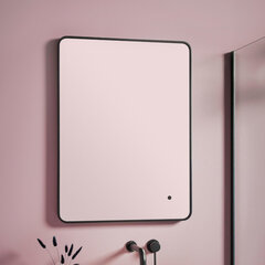 Product Image for Glade Black Bathroom Mirror with Lights