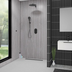 perform panel wet wall clear splendour various sizes square edge or nu-lock