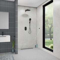 perform panel wet wall white bonito various sizes square edge or nu-lock