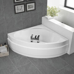 Modern Quality Laguna Plus 1200 Corner Bath & Front Panel