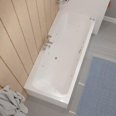 Vernwy 1700x750 Double Ended Whirlpool Bath
