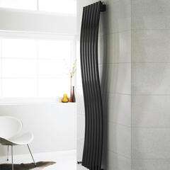 Grey Revive Wave  Radiator 1785mm X 413mm