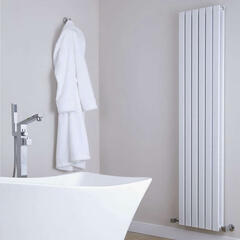 White Sloane Double Panel Radiator