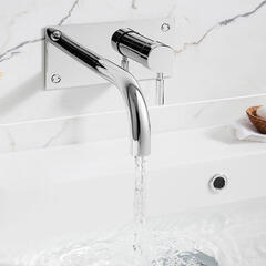 Design Bath Filler 16cm Spout Wall Mounted