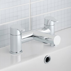Sense 2 Hole Bath Filler Deck Mounted