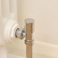 C/p Modern Radiator Valves (angled)