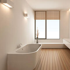 Ancora D Shape Designer And Luxury Bath With Thin Front