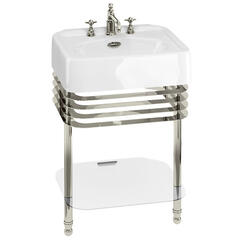 Arcade  600mm Basin & Basin Stand Rectangle