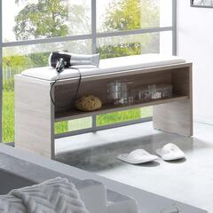 Balto Seating Bench with Storage Shelf