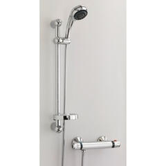 Bc Exposed Bathroom Valve, Shower Head And Shower Rail