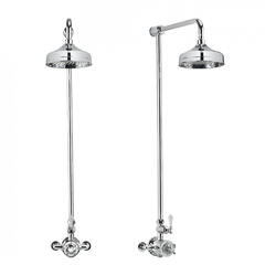 Belgravia Exposed Thermostatic Bathroom Shower Valve, Round Head