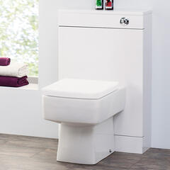 Bliss Back To Wall Contemmporary Design Pan With Square Top Fixing Toilet Seat