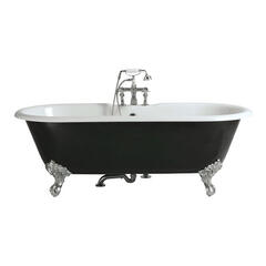 Buckingham Roll Top Cast Iron Nth & Cast Iron Feet Double Ended Bath