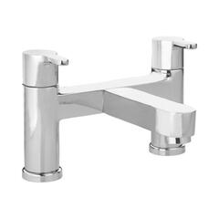 Fusion Wall Mounted Chrome Bath Filler H Type, LP 0.3 Single Hole