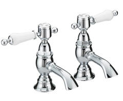 sheek Traditional Twin Basin taps