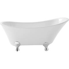 Grantham Acrylic Slipper Bath Freestanding Including feet