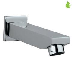 Kubix Bath Elegant Chrome Spout with Wall Flange