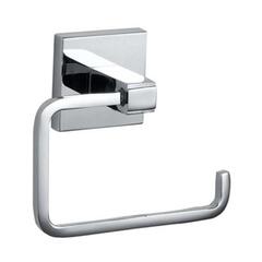 Kubix Toilet Paper Holder Silver Chrome Wall Mounted Bathroom Accessory