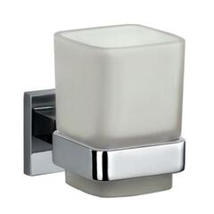 Kubix Tumbler Bathroom Chrome Wall Mounted Holder