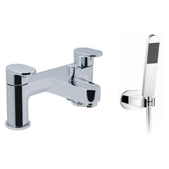 deluxe Modern CHROME standard Bath Shower Mixer Taps lever Handle