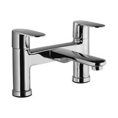 Lyric 2 Hole H Type Chrome Finish Bath Filler